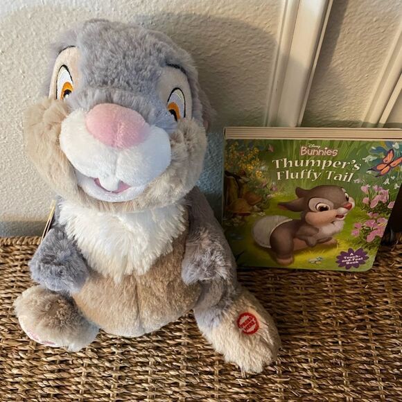 Hallmark Thumper Plush Thumper Book - Picture 16 of 16
